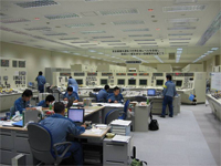 発電所の様子（3）：3号機中央操作室の写真